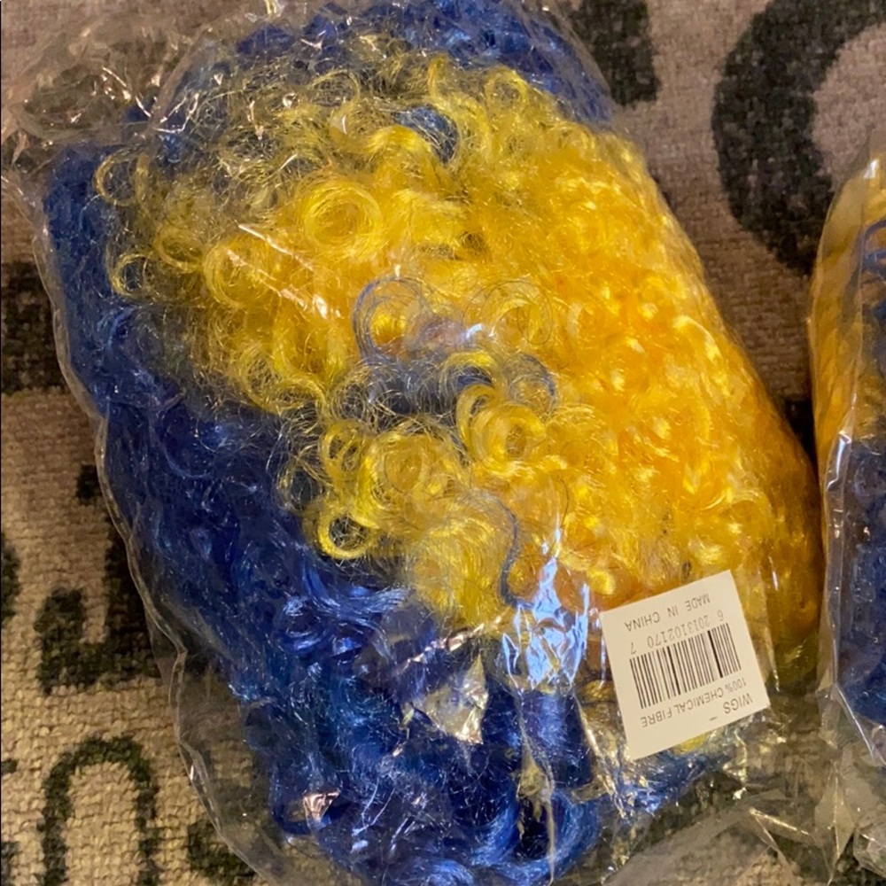 New bosnia Afro game day wig